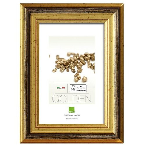 Bubola & Naibo Leseni okvir 2490 (50 x 60 cm, Zlate barve) Cene