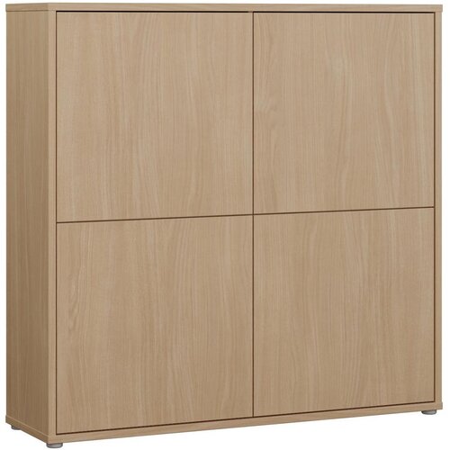 CARRYHOME Visoka Komoda Alice, Barva Hrasta Slike