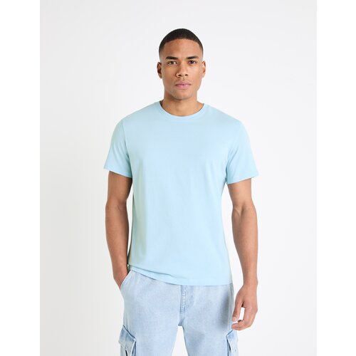 Celio Cotton T-Shirt Tebase - Men Slike