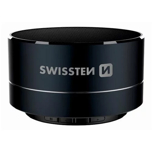 Swissten zvučnik Bluetooth, FM, 3W, microSD, crni i-METAL