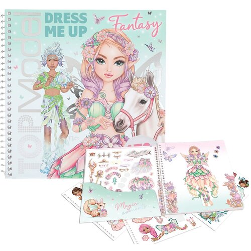 Top Model Dress Me Up Fantasy pobarvanka, nalepke Cene