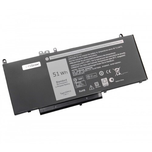 Baterija za Dell Latitude 3150 / 3160 / E5250 / E5450 / E5550, 6800 mAh Slike