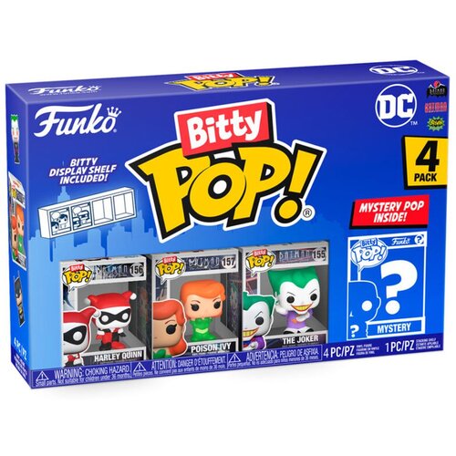 Funko BITTY POP: DC - HARLEY QUINN 4PK Slike