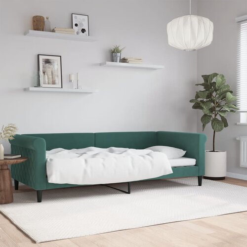  Dnevni krevet tamnozeleni 90 x 200 cm bar&amp;scaron;unasti Slike