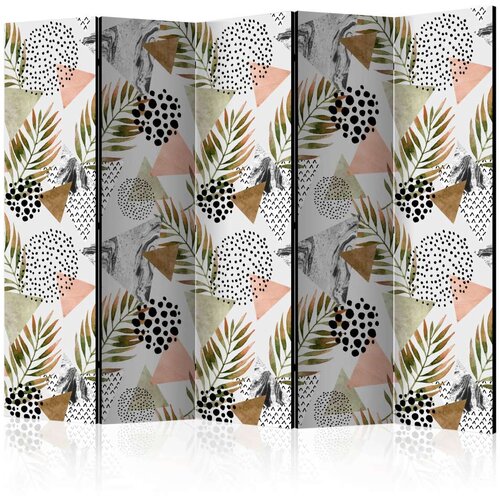  Paravan u 5 dijelova - Tropical Geometry II [Room Dividers] 225x172 Cijene