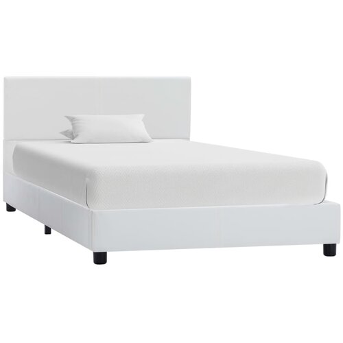 vidaXL Okvir za krevet od umjetne kože bijeli 100 x 200 cm Cijene