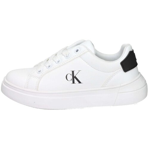 Calvin Klein Jeans Nizke superge V3X9-83167-1355 Bela Cene