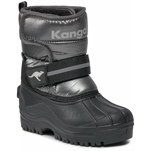 Kangaroos Škornji za sneg K-Shell II 02224 000 2240 Metallic Steel/Grey/Metallic