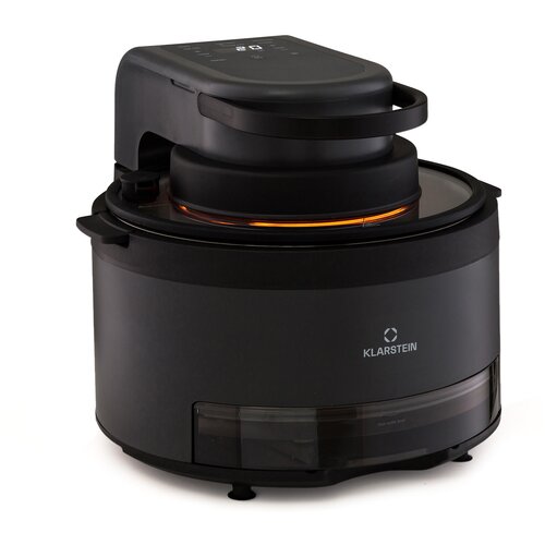 Klarstein Vendure, friteza na topli zrak s funkcijom pare, 1250W, 5 litara, 6 programa Slike