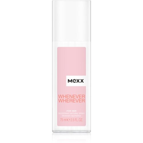 Mexx Whenever Wherever For Her dezodorant v razpršilu za ženske 75 ml Cene