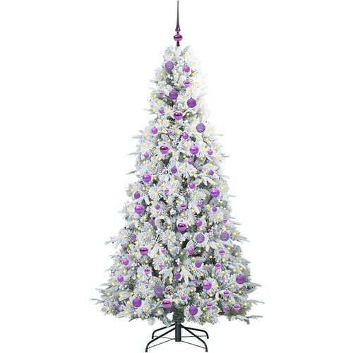 VidaXL Umjetno božićno drvce s nogom s stalakom Zelena 180 cm PE i PVC Slike