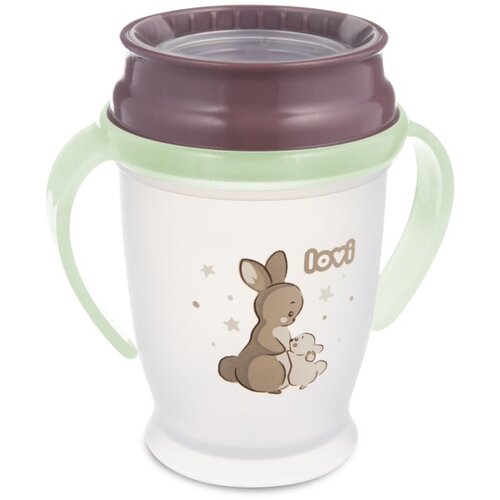 Lovi NIGHT&DAY Cup 360° skodelica Rabbit 250 ml Cene