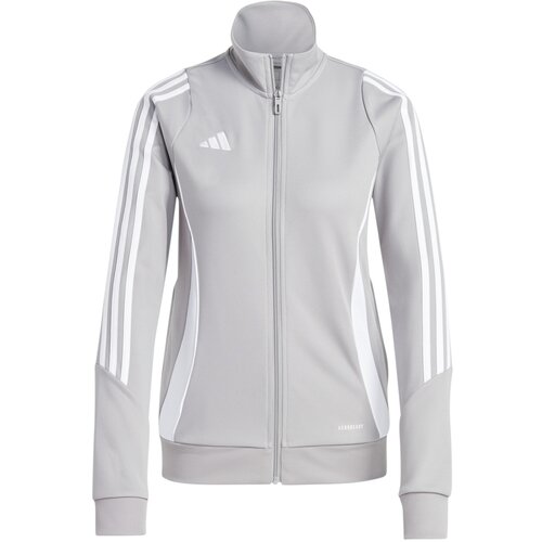 Adidas Jakna za trening 'Tiro 24' svetlo siva / bela Cene