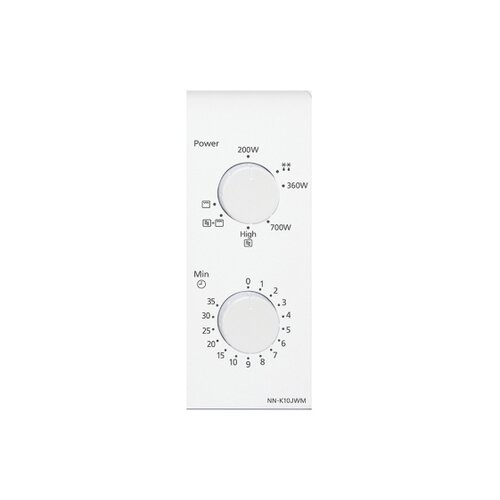 Panasonic Mikrotalasna rerna NN-K10JWMEPG Bela 20 l Mehaničko Slike
