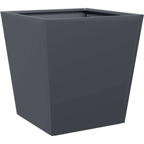 VidaXL Vrtne sadilice 2 kom antracit 40x40x40 cm čelične Slike