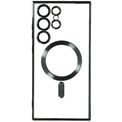 Silikonska futrola magsafe samsung S24 ultra zelena Slike