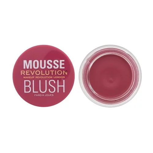 Revolution Mousse Blush mousse rdečilo 6 g Odtenek blossom rose pink
