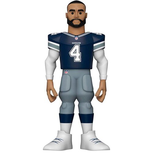 Funko Dak Prescott 4 Dallas Cowboys Gold Premium CHASE figura 13 cm Slike