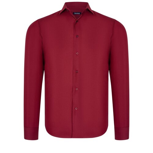 Dewberry G726 MEN'S SHIRT-STRAIGHT BURGUNDY Cijene