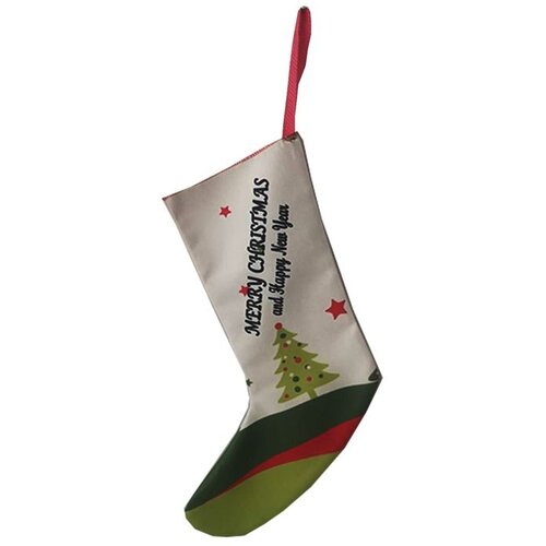 Wallity Božićna ukrasna čarapa Crp006, 35x18 cm, &amp;Scaron;arena Slike