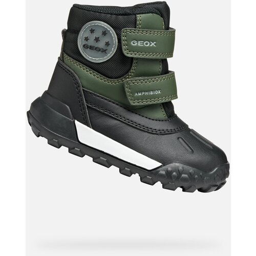 Geox Boys First Steps Trekkyup ABX Dark Green - Boys Cene