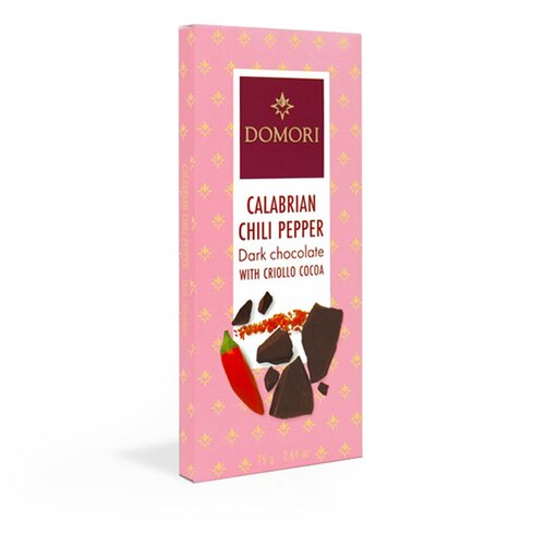 Domori Calabrian Chili Pepper & Dark Chocolate Cene