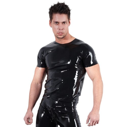 Latex Shirt 2910020 Black L Cene