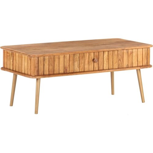  Stolić za kavu 100 x 50 x 40 cm od masivnog drva bagrema Cijene