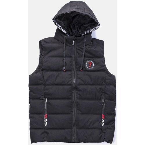Gemre Black Men's Quilted Vest Allaire Cene