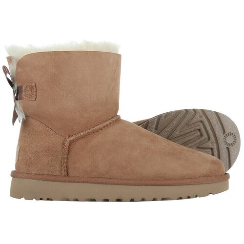 Ugg Pol&amp;scaron;kornji MINI BAILEY BOW II Kostanjeva Slike
