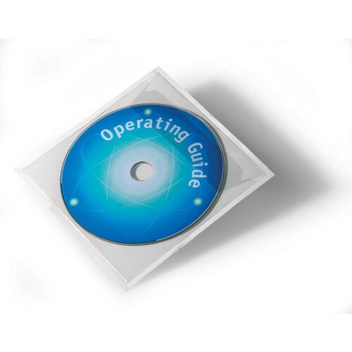 Durable Samolepilni žepki 125 x 125 mm za CD/DVD Pocketfix, 10 kos, (20372487) Cene