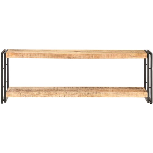 Maison Chic TV omarica - TV stojalo - Televizijska omarica 120x30x40 cm robusten mangov les, (21699283) Slike