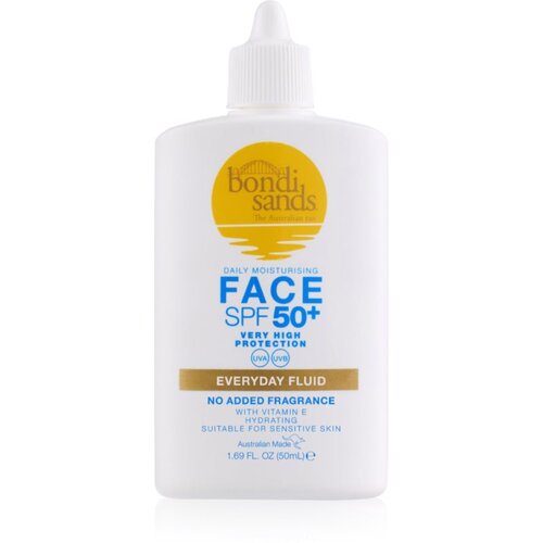 Bondi Sands SPF 50+ Everyday Face Fluid fluid za sončenje za obraz SPF 50+ 50 ml Slike