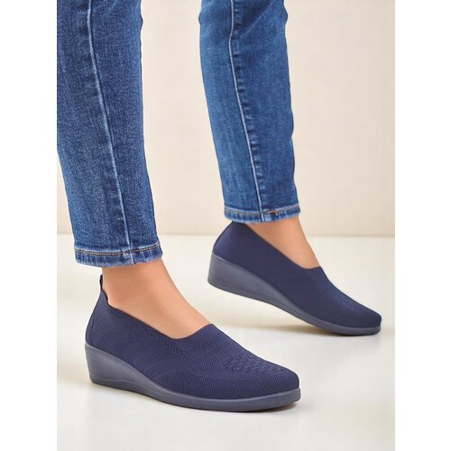 Resti Women&amp;#039;s loafers on a low wedge Epoles Slike
