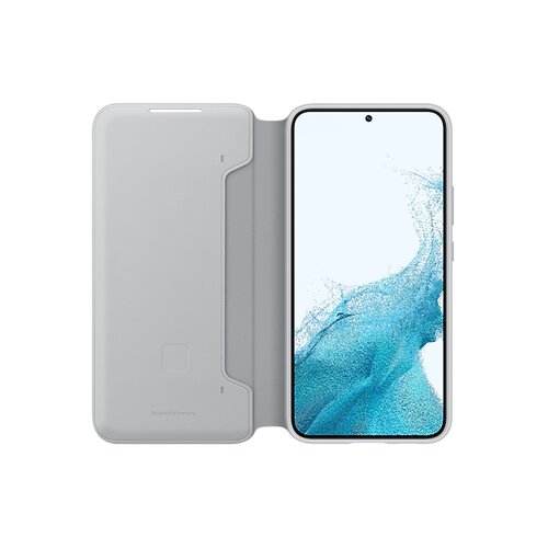 Samsung galaxy S22+ led view cover light gray Slike