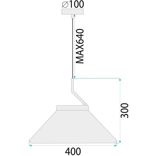Toolight Viseća lampa BLACK APP1670-1CP Slike