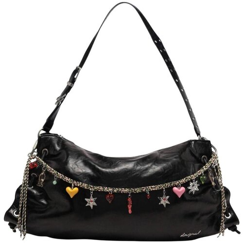 Desigual Torbe BAG_GRAVITY XELA MAXI 26WAXP79 Črna Slike