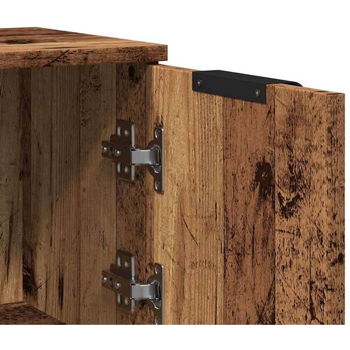 VidaXL Komoda 2 kom staro drvo 30x30x70 cm konstruirano drvo Slike