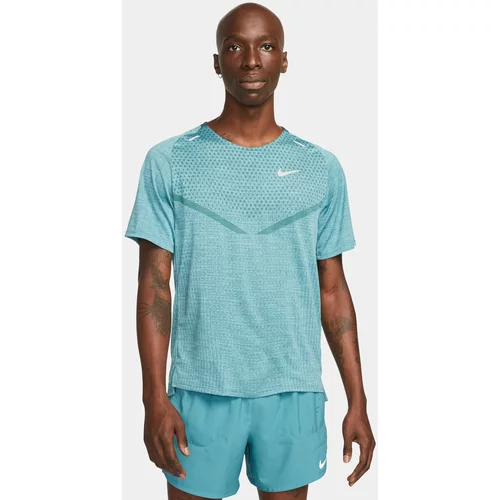Nike Dri-FIT ADV TechKnit Ultra Running SS Shirt, Faded Spruce - XL, (20492077)