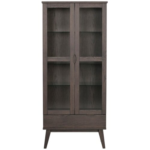 Rowico Smeđa vitrina u dekoru hrasta 82x185 cm Filippa &amp;ndash; Slike