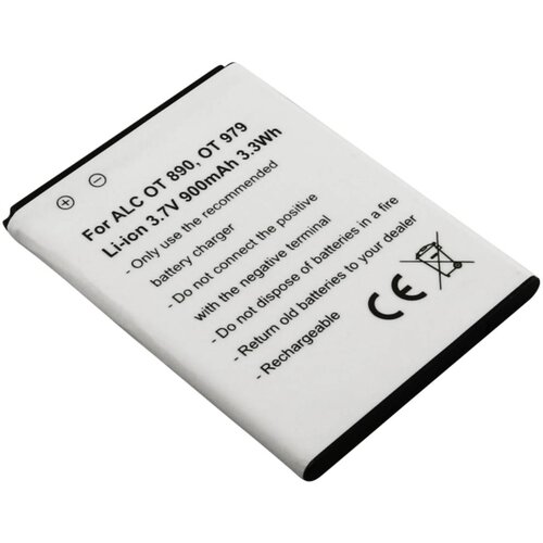 AVIZAR Nadomestna baterija za Alcatel OT 890 OT 979 3,7V 900mAh Li-ion, Bela, (5000070292) Cene