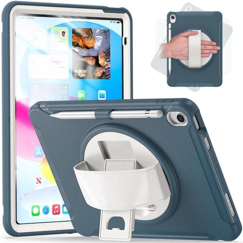 JTech Ohi&scaron;je za iPad Air 3/Pro 10,5" s stojalom in držalom za pisalo Modro, (22025951) Cene