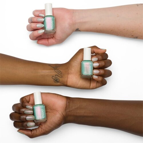 Essie special effects ble&amp;scaron;čeči lak za nohte odtenek 40 mystic marine 13,5 ml Slike