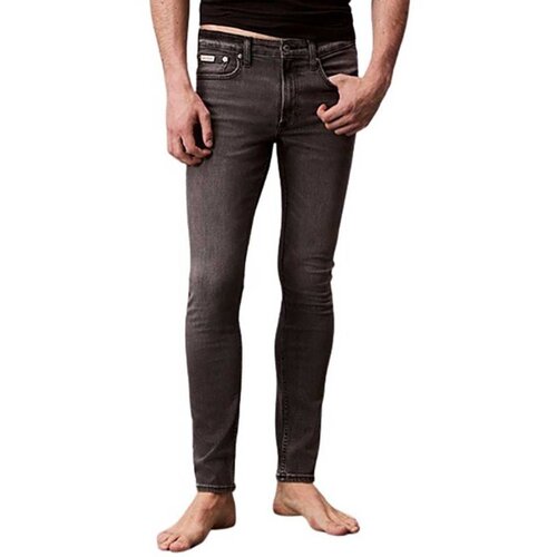 Calvin Klein tamnosive muške farmerke Cene