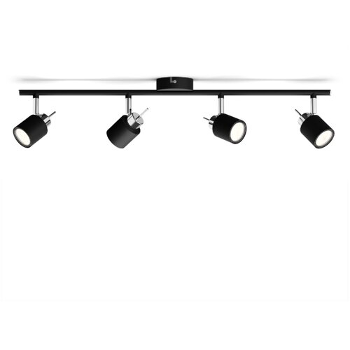 Philips meranti spot svetiljka crna 4x35W Slike