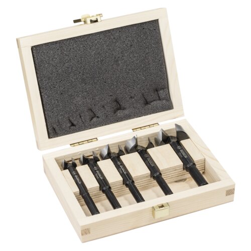 Bosch auger drill set 5 pcs 15 - 35 mm Slike