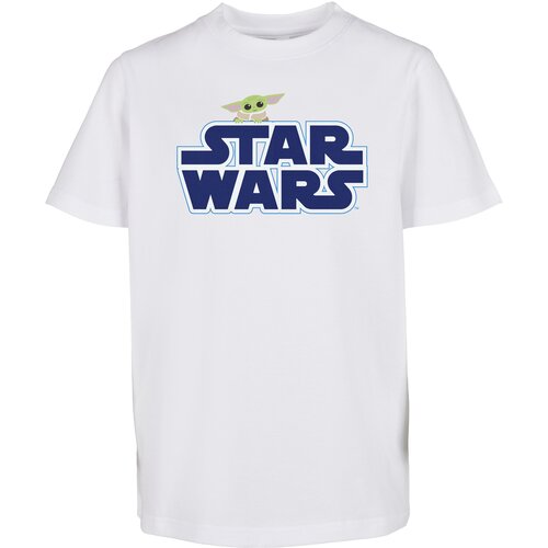 MT Kids children's t-shirt with blue star wars logo white Slike
