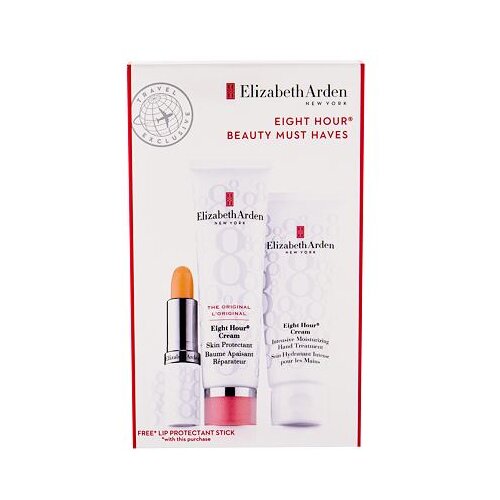 Elizabeth Arden Eight Hour® Cream Skin Protectant darovni set zaštitna njega 50 ml + hidratantna njega za ruke 75 ml + hidratantna njega za usne SPF15 3,7 g za žene Cijene