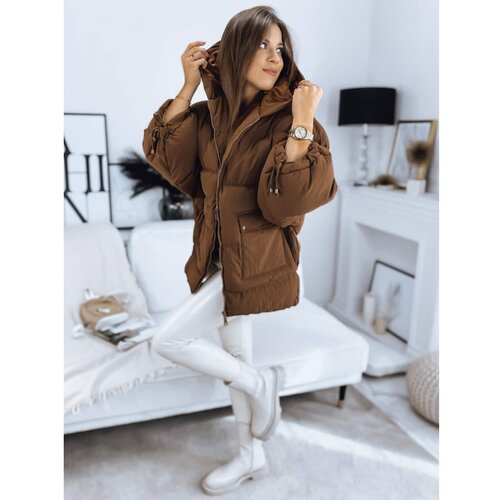 DStreet PARIMA women&amp;#039;s quilted jacket, camel TY3242 Slike