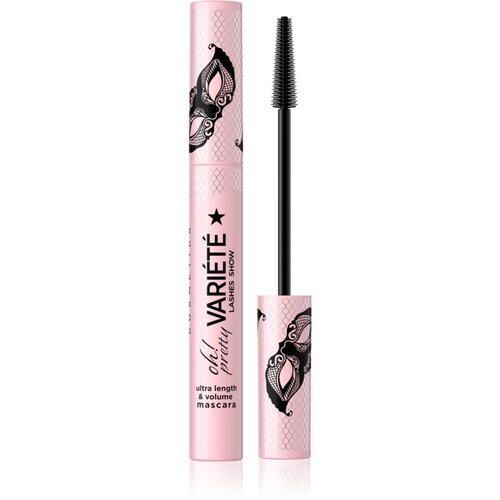 Eveline Cosmetics Variété Oh! Pretty maskara za volumen i produžavanje trepavica Black 10 ml Cijene